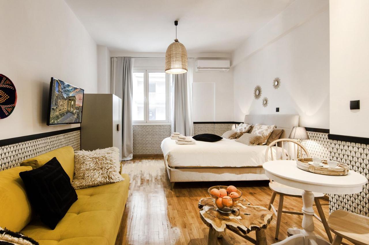 Omonia yakınında 36 m2 stüdyo Daire, 1 banyolu Atina Dış mekan fotoğraf