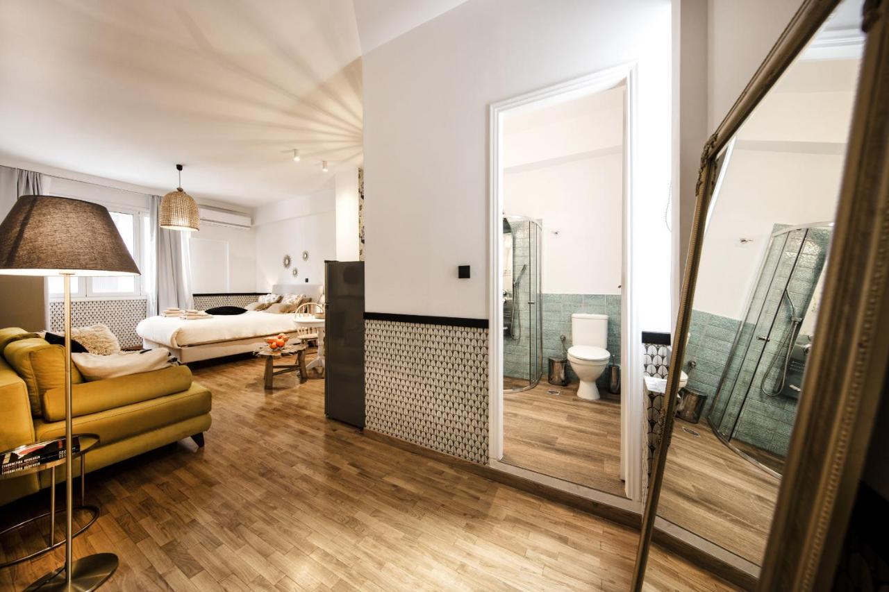 Omonia yakınında 36 m2 stüdyo Daire, 1 banyolu Atina Dış mekan fotoğraf