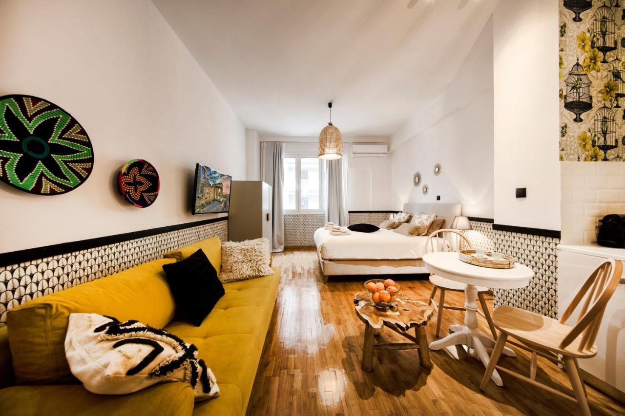 Omonia yakınında 36 m2 stüdyo Daire, 1 banyolu Atina Dış mekan fotoğraf
